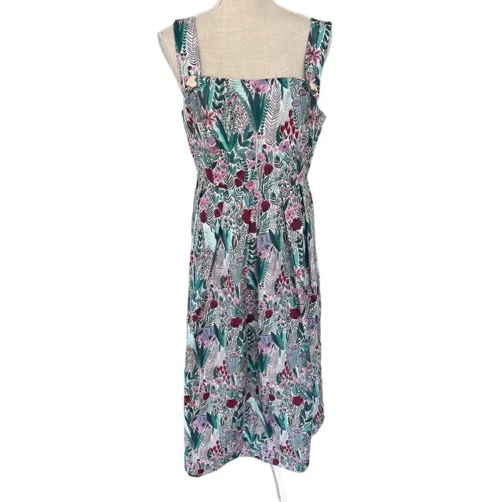 Beulah Style Maxi Dress Floral Size Large EUC